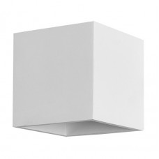 Γύψινη Απλίκα Τοίχου 1xG9 230V Κύβος Διπλής κατεύθυνσης (Up-Down) 21-11016